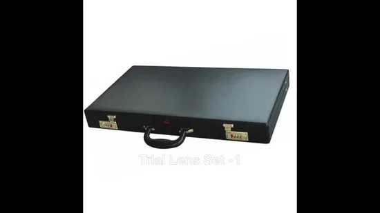Ophthalmic Equipment Optical Trial Lens Set with Color Metal Rim